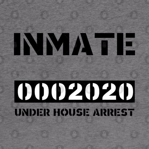 INMATE 0002020 UNDER HOUSE ARREST HALLOWEEN COSTUME by PsychoDynamics